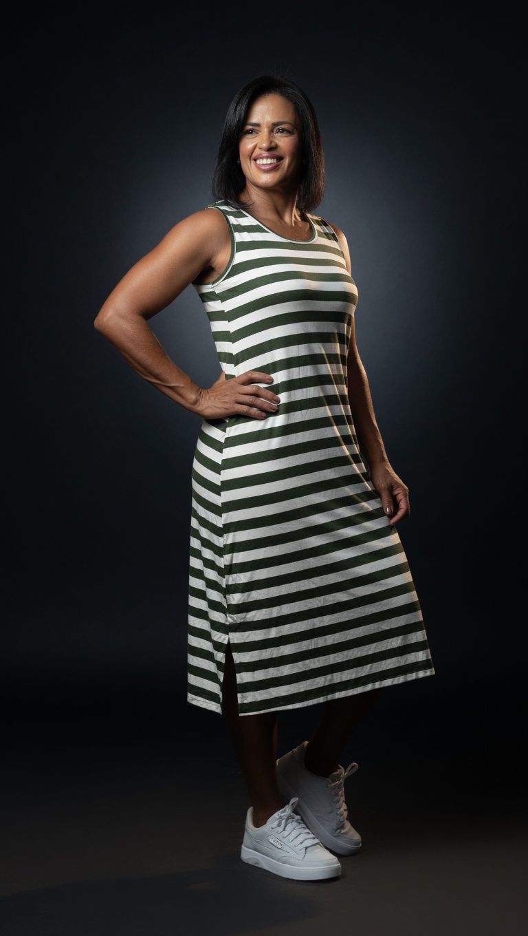 Vestido Listrado